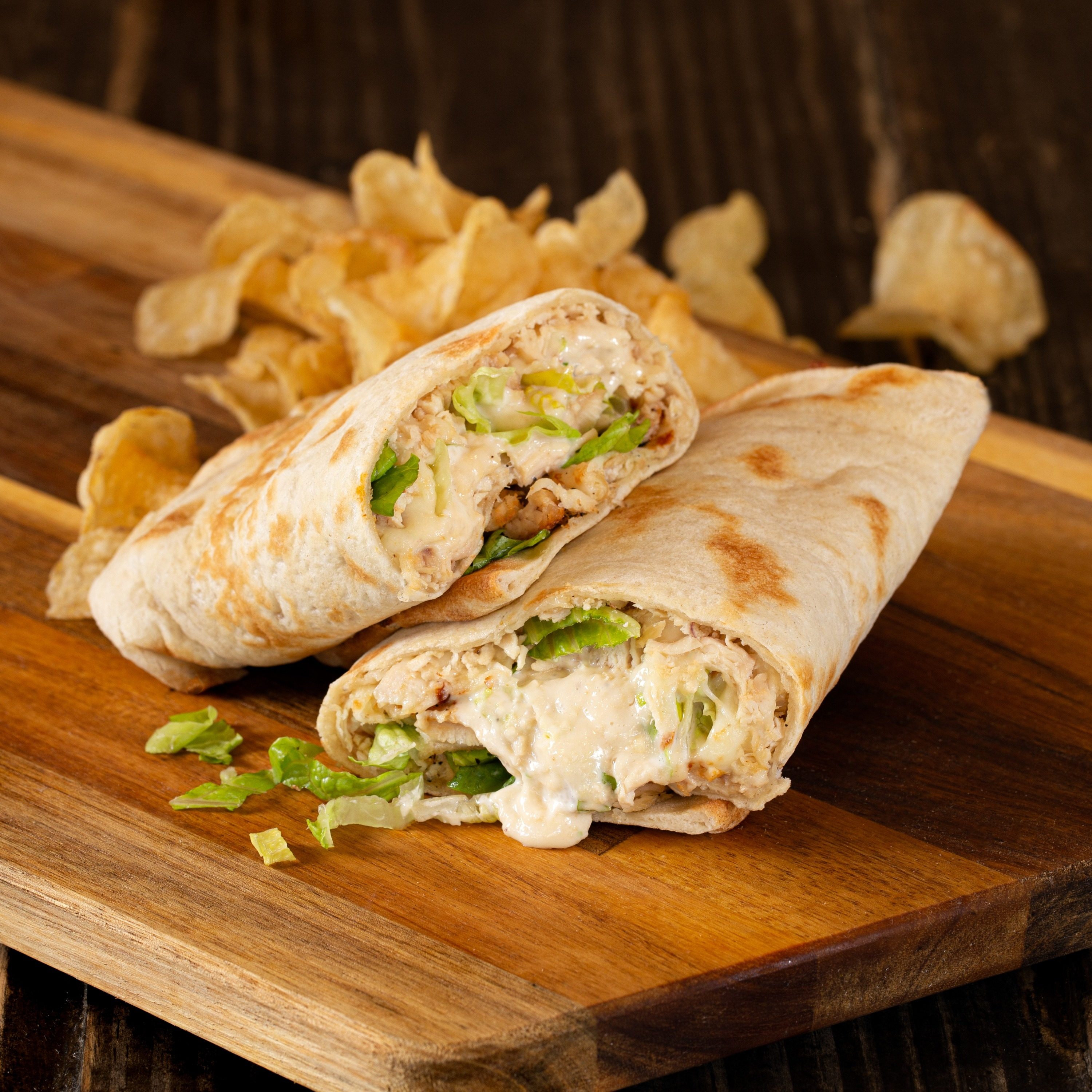 Chicken Caesar Panino.